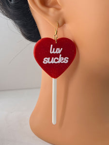 Luv Sucks Lollipop